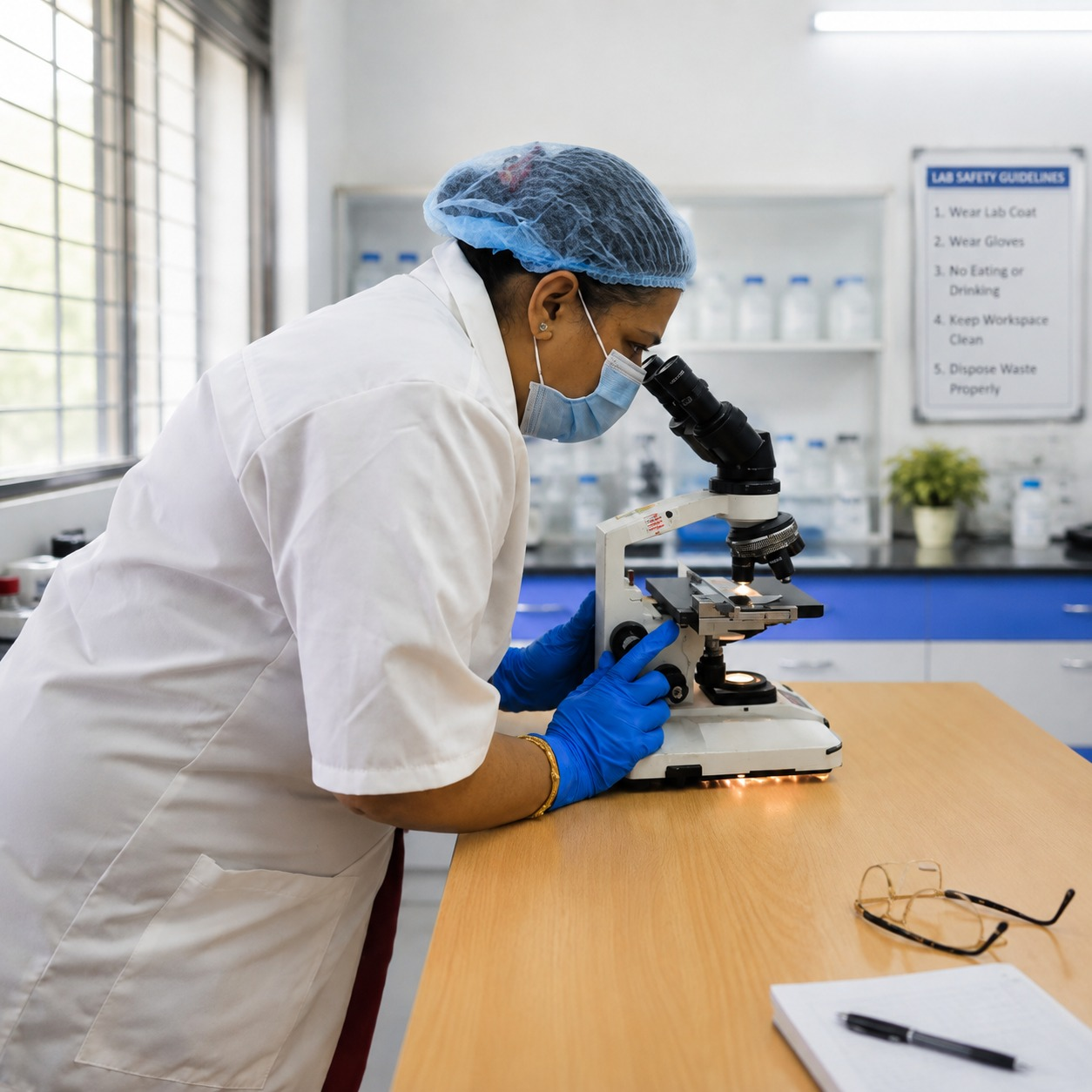 Microbiology laboratory